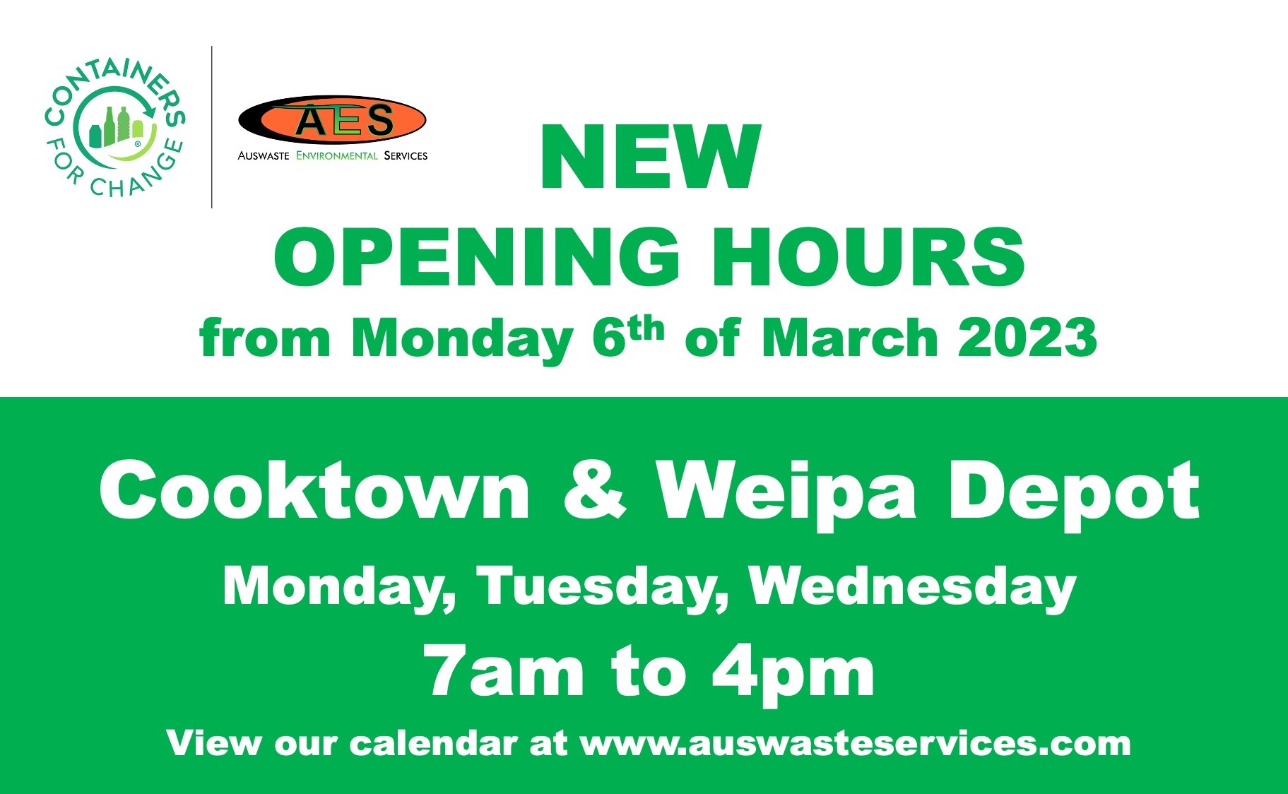 Containers For Change AusWaste Environmental Services